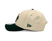 Cap New Era - MLB Colorblock 9FORTY M-CROWN - Oakland Athletics - Cream