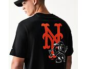 Tee New Era - MLB Food Graphic Tee - NY Mets - Black