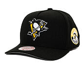 Mitchell & Ness - Pittsburgh Penguins - Double Clutch Pro Snapback - Black
