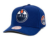 Mitchell & Ness - Edmonton Oilers - Double Clutch Pro Snapback - Navy