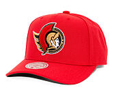 Mitchell & Ness - Ottawa Senators - Team Ground 2.0 Pro Snapback - Red