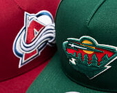 Mitchell & Ness - Minnesota Wild - Double Clutch Pro Snapback - Green