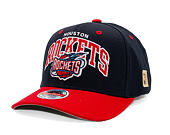 Cap Mitchell & Ness - NBA Team Arch Snapback - Houston Rockets - Navy / Red