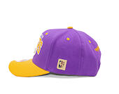 Cap Mitchell & Ness - NBA Team Arch Snapback - Los Angeles Lakers - Purple / Yellow