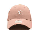 Womens Cap New Era - MLB Mini Logo 9FORTY - NY Yankees - Desert Pink