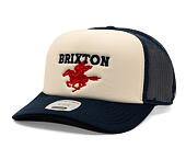Cap Brixton - Pegasus MP Trucker - White/Navy