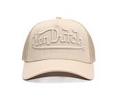 Cap Von Dutch - Trucker - Originals Logo Beige
