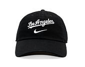 Cap Nike - Primetime Club Unctructured Oragnic Cotton Cap LA Dodgers - black