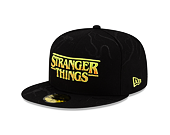 Cap New Era - All Over Vines 59FIFTY - Stranger Things - Black
