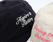 Womens Cap New Era - Branded Slogan 9TWENTY - Navy / Chrome White