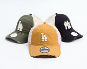 Cap New Era - MLB Cotton Canvas Trucker 9TWENTY - LA Dodgers - Dusted Ochre