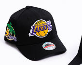 Cap Mitchell & Ness  - NBA Classic Red Snapback Custom Patch - Los Angeles Lakers - Black