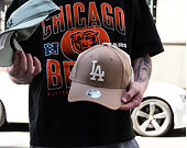 Womens Cap New Era - MLB Linen 9FORTY - LA Dodgers - Camel