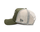 Cap New Era - Branded Summer Patch 9FORTY A-Frame Trucker - New Olive