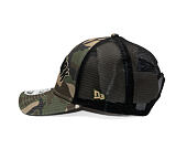 Cap New Era - MLB Wordmark Camo 9FORTY M-CROWN - NY Yankees - Woodland Camo
