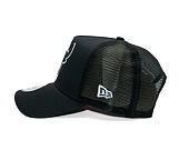 Cap New Era - NBA Outline 9FORTY A-Frame Trucker - Chicago Bulls - Steel / White