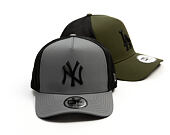 Cap New Era - MLB Tech Pack 9FORTY A-Frame Trucker - NY Yankees - Steel