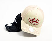 Womens Cap New Era - Branded Denim Oval Logo 9FORTY M-CROWN A-Frame Trucker - Cream