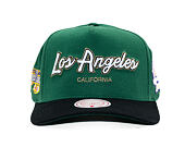 Cap Mitchell & Ness - NBA - La Script 2.0 - Los Angeles Lakers - Green/Black