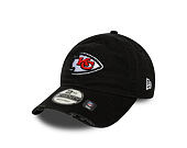 Cap New Era - NFL Wash & Distressed 9TWENTY - Kansas City Chiefs - Black