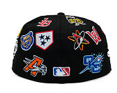Cap New Era - MiLB All Over Logo 59FIFTY - Black