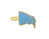 Pin New Era - Branded Cap Pin Lolly - Blue