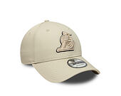 Cap New Era - NBA Team Outline 9FORTY - LA Lakers - Stone / Black