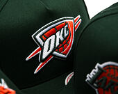 Cap Mitchell & Ness - NBA - Emerald Slam - Oklahoma City Thunder - Green/Orange