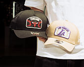 Cap New Era - NBA Felt Patch 9FORTY M-CROWN A-Frame Trucker - LA Lakers - Camel