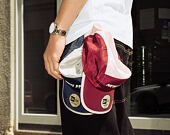 Cap New Era - Branded Color Block Runner - Cardinal / Cream