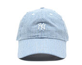 Kids Cap New Era - MLB Seersucker 9TWENTY - NY Yankees - Pastel Blue