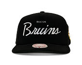 Cap Mitchell & Ness - Head Coach Trucker - NHL - Boston Bruins - Black