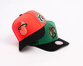 Cap Mitchell & Ness - In The City - NBA - Miami Heat - Pink