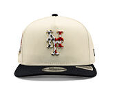 Cap New Era - MLB "American Flag" 9FIFTY - NY Mets - Chrome White