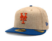 Cap New Era - MLB "Summer Twine" 59FIFTY - NY Mets - Team Color / Open Market Tan