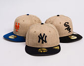 Cap New Era - MLB "Summer Twine" 59FIFTY - NY Yankees - Team Color / Open Market Tan