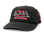 Cap Von Dutch - Brotherhood Patch Baseball - Washed Black