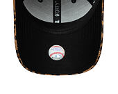 Kids Cap New Era - MLB Leopard Cord 9FORTY - NY Yankees - Stone / Black