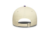 Kids Cap New Era - MLB League Essential 9FORTY - LA Dodgers - Cream / Purple