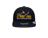 Cap New Era - Branded Suede Pre-Curved 9FIFTY Retro Crown - Navy