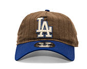 Cap New Era × Three Looms - Chestnut Pinstripe 9TWENTY A-Frame - LA Dodgers