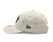 Cap New Era - MLB League Essential 9FORTY - Oakland Athletics - Stone / Dark Green
