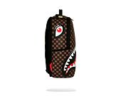 Backpack Sprayground - Sharks In Paris Wtf Bubble Brown Check Backpack