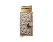 Wallet Secrid - Miniwallet Emboss Diamond Premium - Chalk