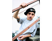 Beret New Era - MLB IMAGE DROP Retro Pin Beret - NY Yankees - Black