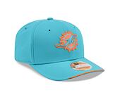 Cap New Era - NFL 2026 Sideline 9SEVENTY Stretch-Snap - Miami Dolphins - Team Color