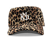 Bucket Hat Kangol - Interlock Pillbox Cap - Leopard Tan
