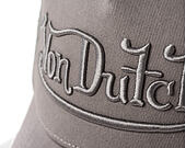 Cap Von Dutch - 3D Embroidery Logo Baseball - Taupe