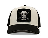 Cap Goorin - Danger Skull And Crossbones - Dust / Black