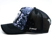 Cap Capslab - Looney Tunes Trucker - Bugs Bunny Toon Print - Navy / Black